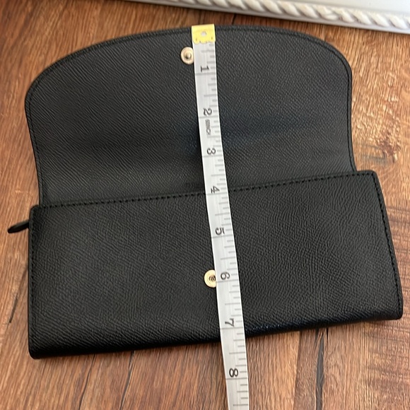 Coach Black leather envelope wallet - Picture 7 of 11